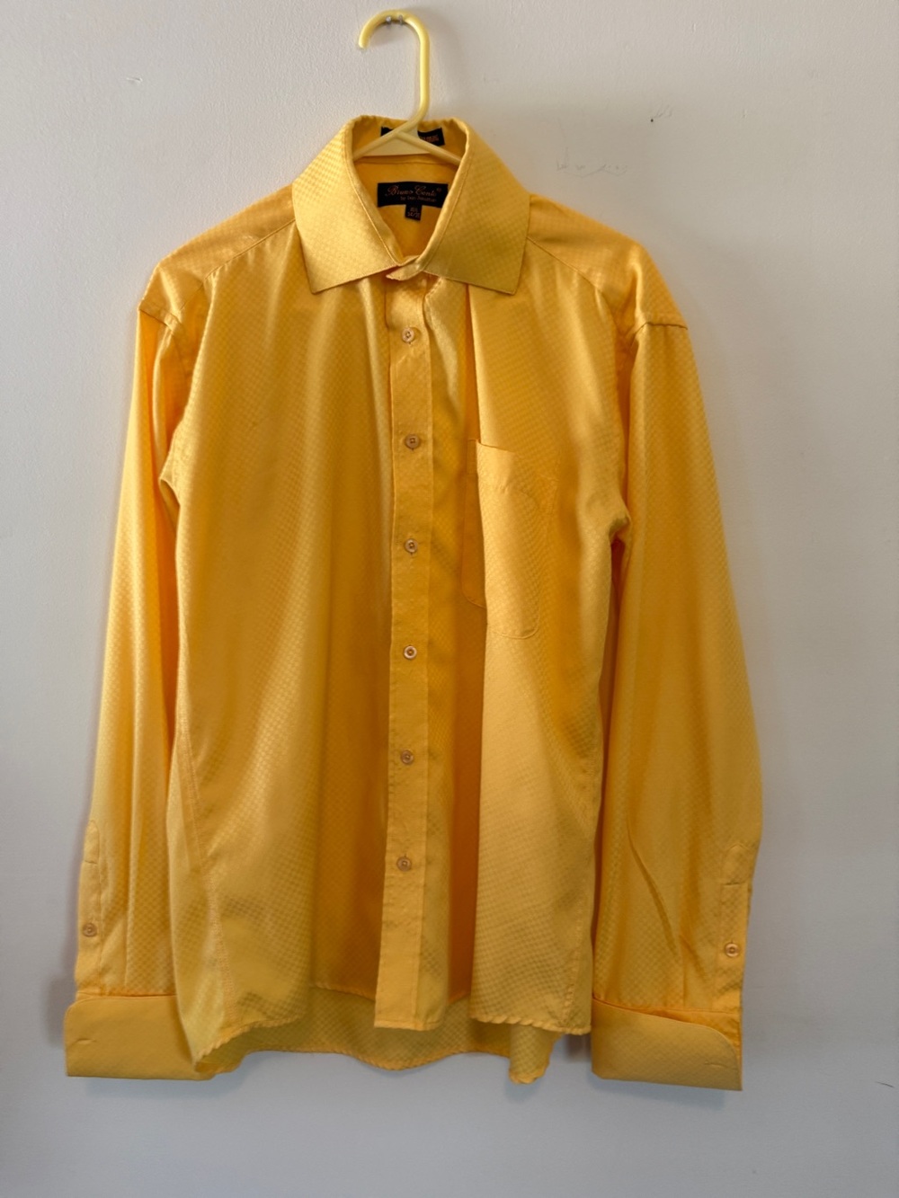 Bruno Conte by Don Jonathan Gold Dress Shirt – 15½ / 34-35 - Picture 3 of 9